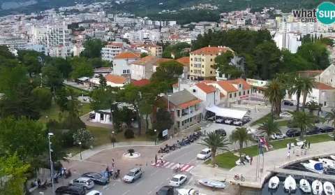 Makarska, okretna panoramska HD kamera