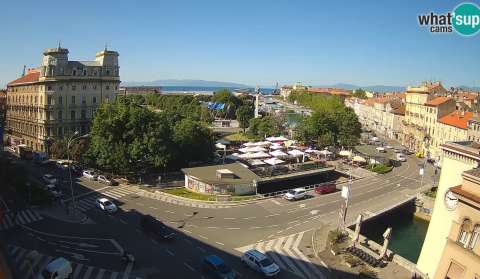 Rijeka - Titov trg i Fiumara