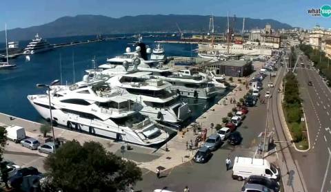 Rijeka, view of the waterfront