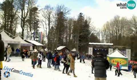 Najglasniji navijači Snow Queen Trophy 05.01.2017. Sljeme