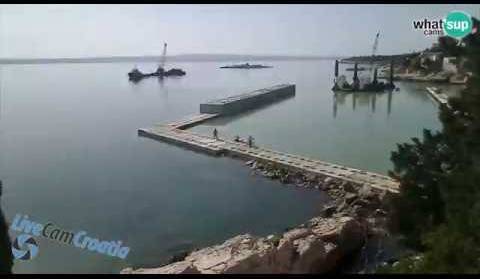 Gradnja lukobrana Marine Moruskva u Novom Vinodolskom