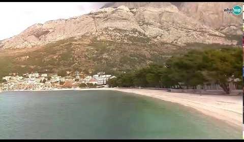 Baska Voda, zima, plaža Borik - Nikolina 8.1.2018.