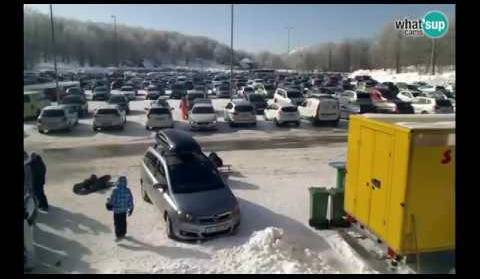 Platak, snijeg, parkiralište 11.2.2018.