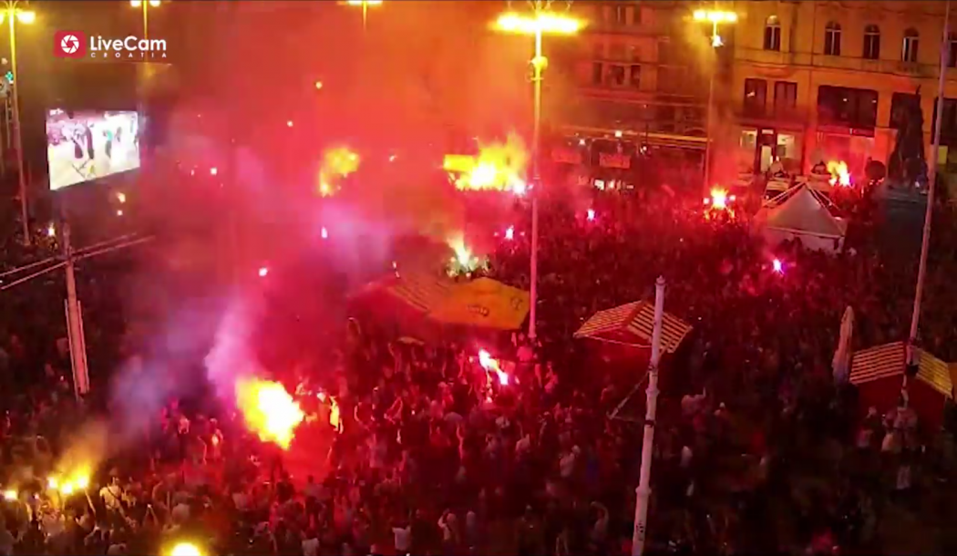 Hrvatska gori, slavi se na ulicama i trgovima, a dolazi i Hrvatska - Francuska