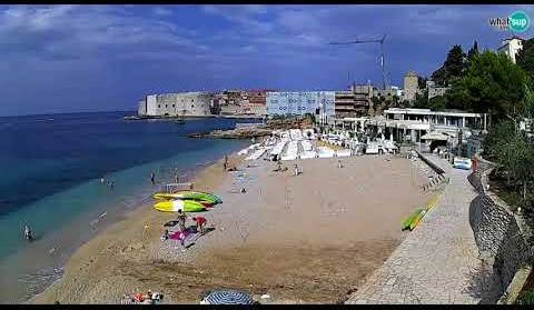Dubrovnik - plaža Banje - ljetni dan 2018.