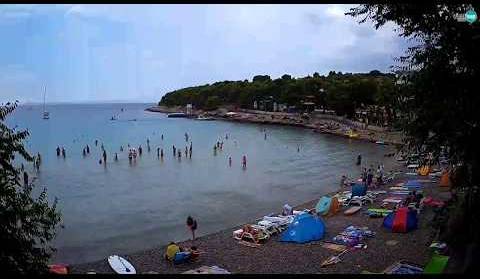 Murter, plaža Slanica - ljetni dan 2018