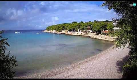 Murter, plaža Slanica - Promjenjivo vrijeme, 7.10.2018.