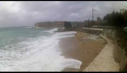 Dubrovnik, orkansko jugo uoći Feste sv. Vlaha 02.02.2019.