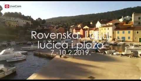 Rovenska, Lošinj, lučica i plaža - Veljača 2019.