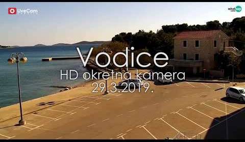 Vodice - HD okretna kamera - 29.3.2019.