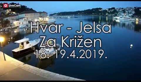 Za Križen, procesija - Hvar, Jelsa - 18.-19.4.2019.