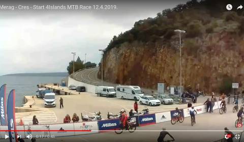Merag - Cres - Start 4Islands MTB Race 12.4.2019.