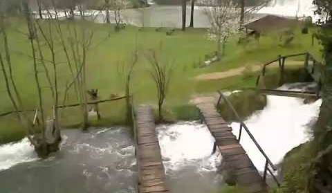 Rastoke, slapovi puni vode, 11.4.2019.