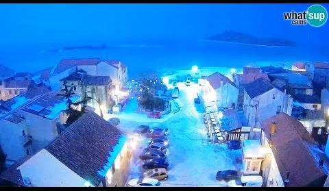 Pakoštane - bijeli advent, tuča, grad, snijeg 21.12.2019.