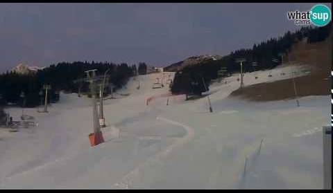Krvavec, skijanje, sunčani dan, live stream 09.01.2020.