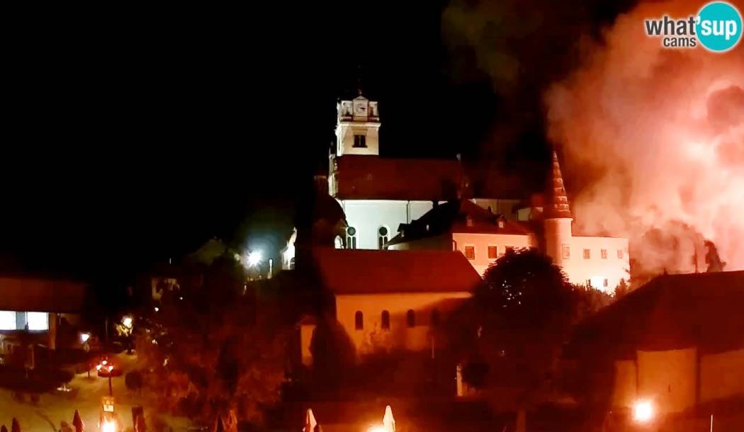 Požar u Svetištu u Mariji Bistrici