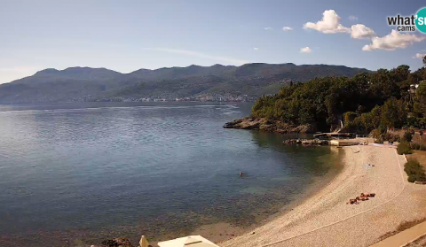 Ploče beach on Kantrida - new webcam in Rijeka