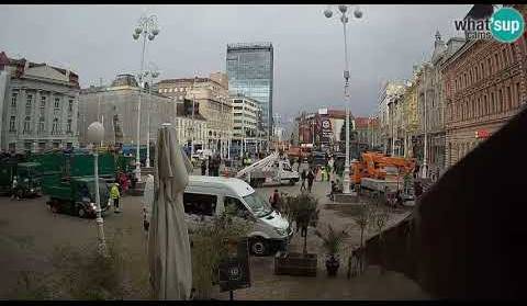 Potres - Trg b. J. Jelačića - Zagreb 29.12.2020.