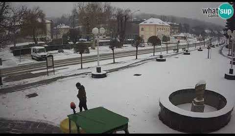 Snijeg u Novskoj, 23.01.2022.