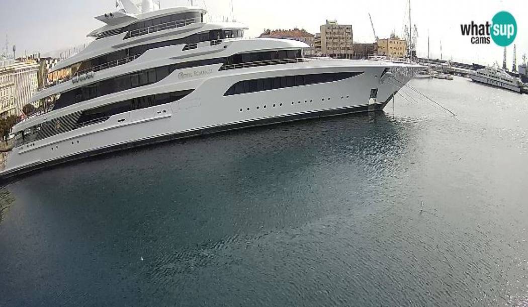 Russian megayacht seized in Rijeka