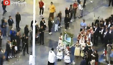 Procesija svetkovine Majke Božje od Kamenitih vrata, Dan Grada Zagreba - 31.05.2022.
