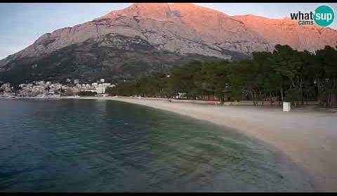 Plaža Nikolina zimski ugođaj, Baška Voda 06.01.2022.