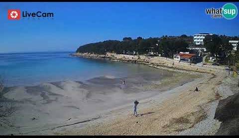 A gdje je more? Murter plaža Slanica - ekstremna oseka, veljača 2023.