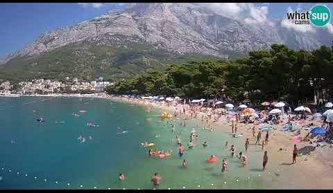 Baška Voda - plaža Borik 16.08.2023.
