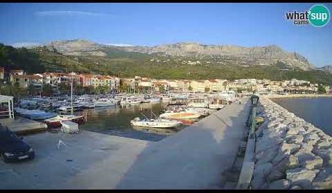 Podgora - lučica uživo, 05.10.2023.