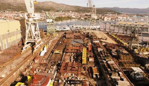 Brodogradilište Trogir - gradnja broda cam01
