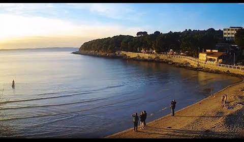 Uživanje u zimskom suncu i kupanje na Slanici na Murteru 21.01.2024.