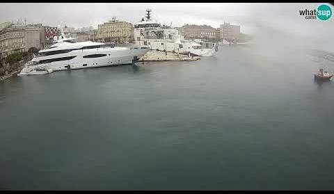 23. Međunarodna riječka regata u mornarskom veslanju - time lapse - Live Cam Croatia