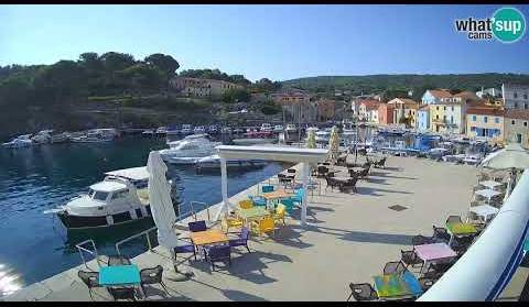 Rovenska, ljeto Veli Lošinj, Live Cam Croatia 2024.