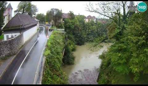 Ogulin poplava Dobre, Đulin ponor - Live Cam Croatia 3.10.2024.