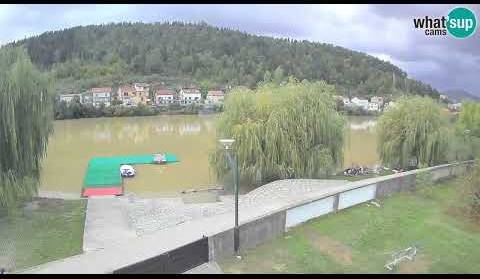 Neretva visok vodostaj - Metković, Live Cam Croatia 2024.