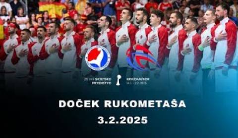 Svečani doček rukometaša