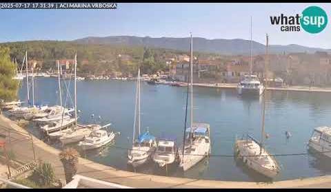 Aci marina Vrboska, Hvar - Live Cam Croatia