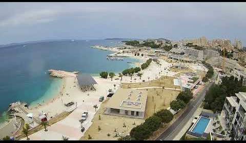 Kupanje na plaži Žnjan, Split - Live Cam Croatia