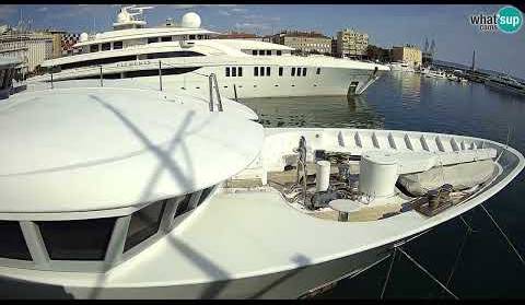 Megajahte u Rijeci - Live Cam Croatia
