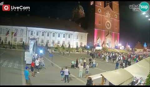 Đakovački  vezovi, otvaranje - Live Cam Croatia