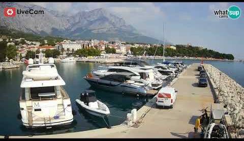 Marina Baška Voda - Live Cam Croatia