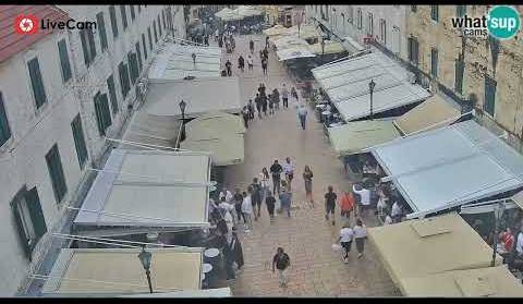 Sinj nakon otkazane Alke - Live Cam Croatia
