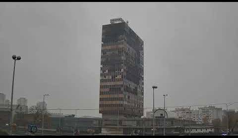 Vjesnikov neboder - time lapse snimka, Live Cam Croatia