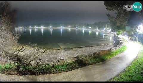 Zimski timelapse plaže Karpinjan! Nova web kamera Novigrad - Live Cam Croatia