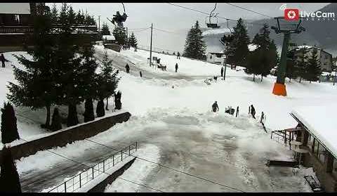 Vlašić pod snijegom! Skijanje i zimska atmosfera na skijalištu - Live Cam Croatia