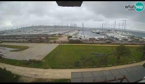 Kad more preuzme obalu: jako jugo i plima i poplave u Kaštelima - Time Lapse Live Cam Croatia