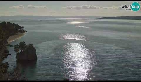 Kamen Brela, plaža Punta Rata! Ikona Jadrana u zimskom ruhu