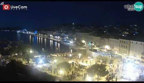 Maskenbal i spaljivanje Pusta – Mali Lošinj Karneval 2026. Pusni utorak uživo LiveCamCroatia