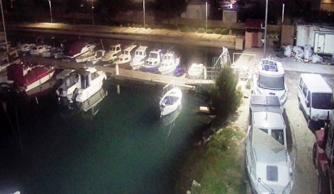 Kastel Gomilica – Giricic Marina Live, PTZ View of Local Harbor