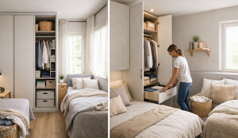 Kako izabrati ormar za spavaću sobu kad nemaš 